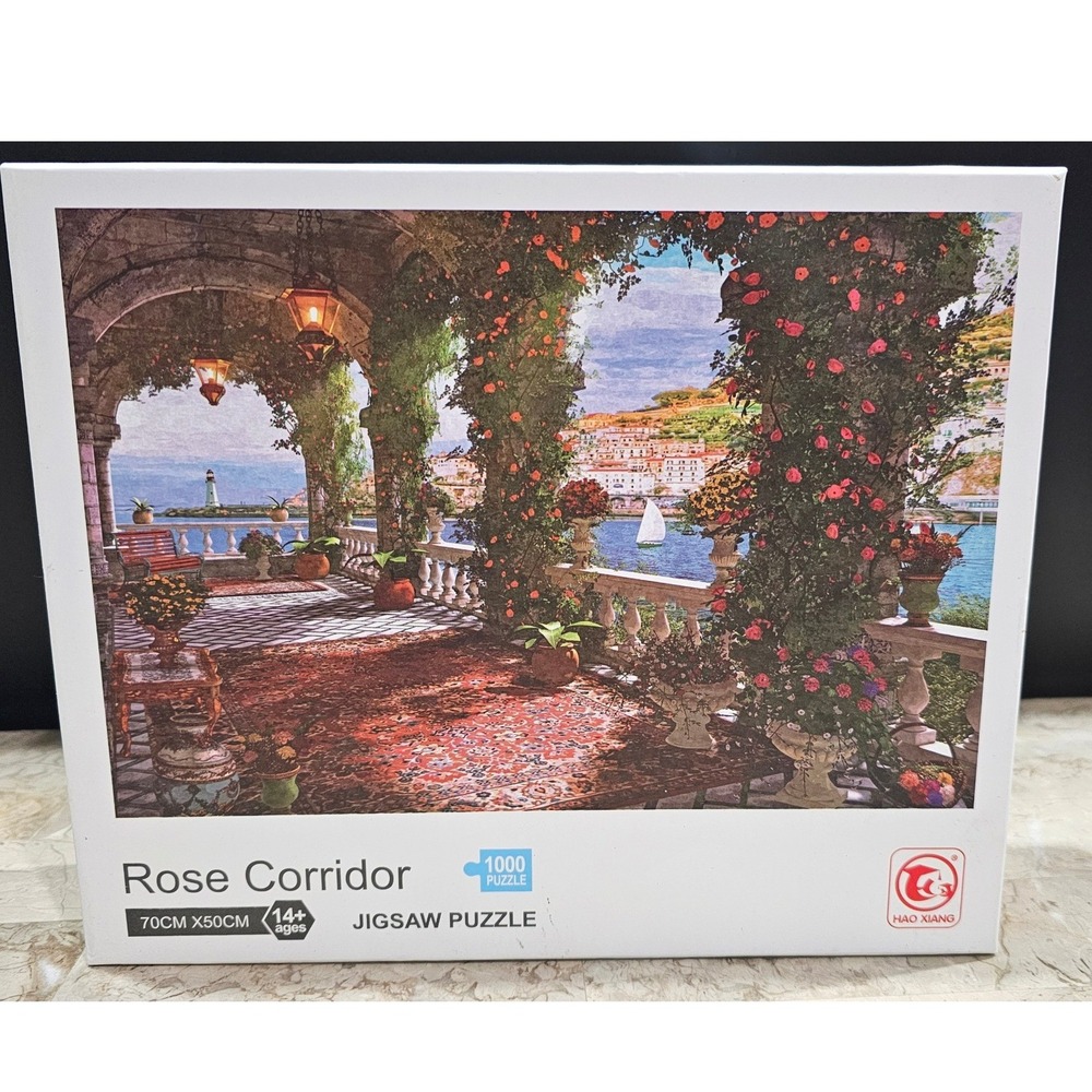 Rose Corridor 1000 Piece Jigsaw‎ Puzzle 70cm X 50cm Ages 14 Plus Hao Xiang